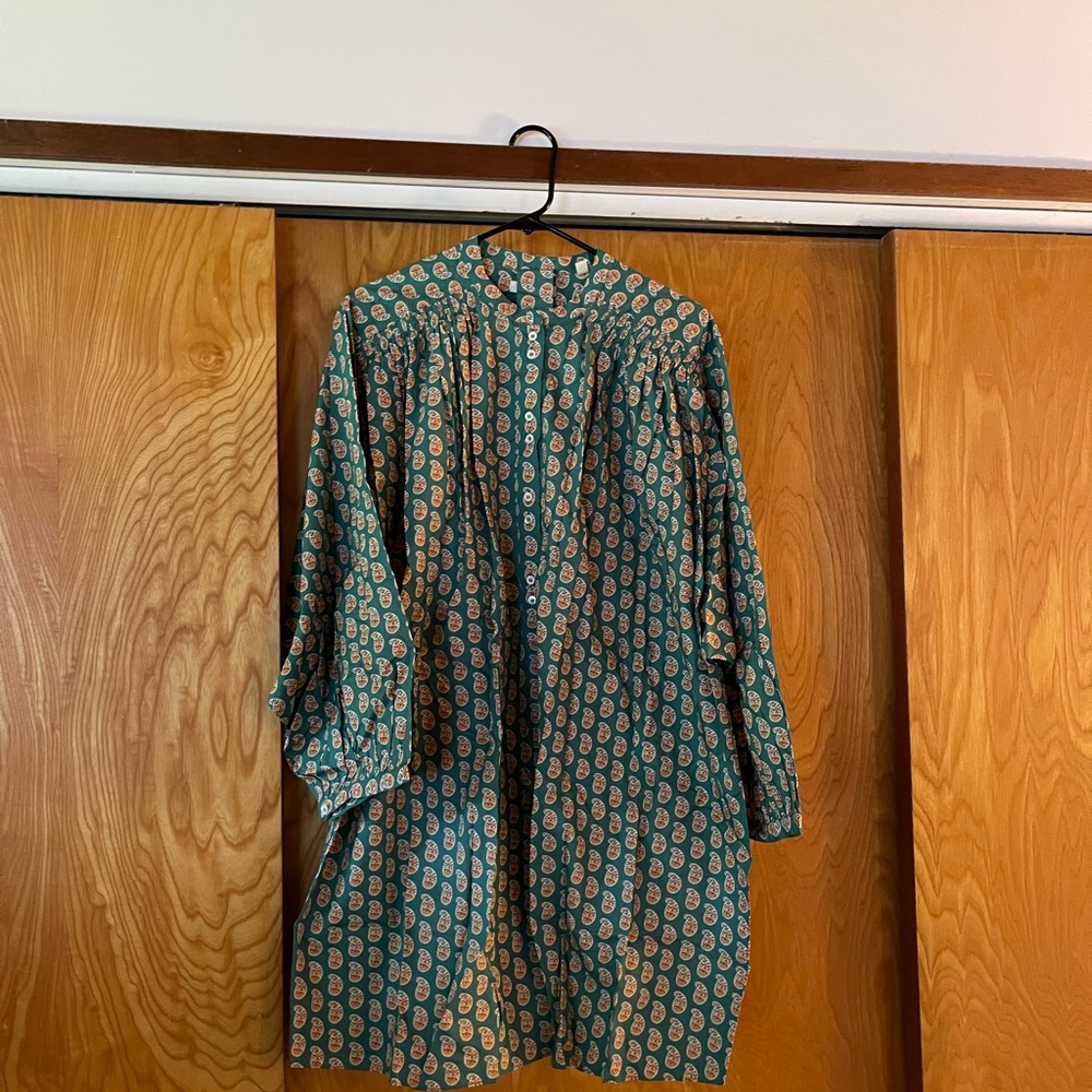 NWOT Doen opal dress in paisley XL